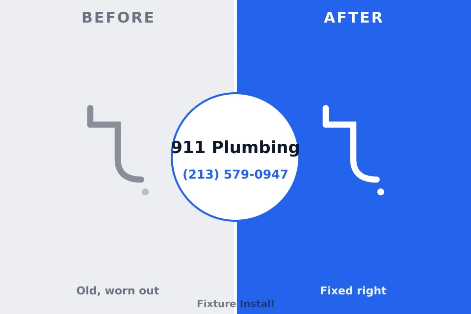 Before and after: plumbing repair Crooked River Ranch, OR